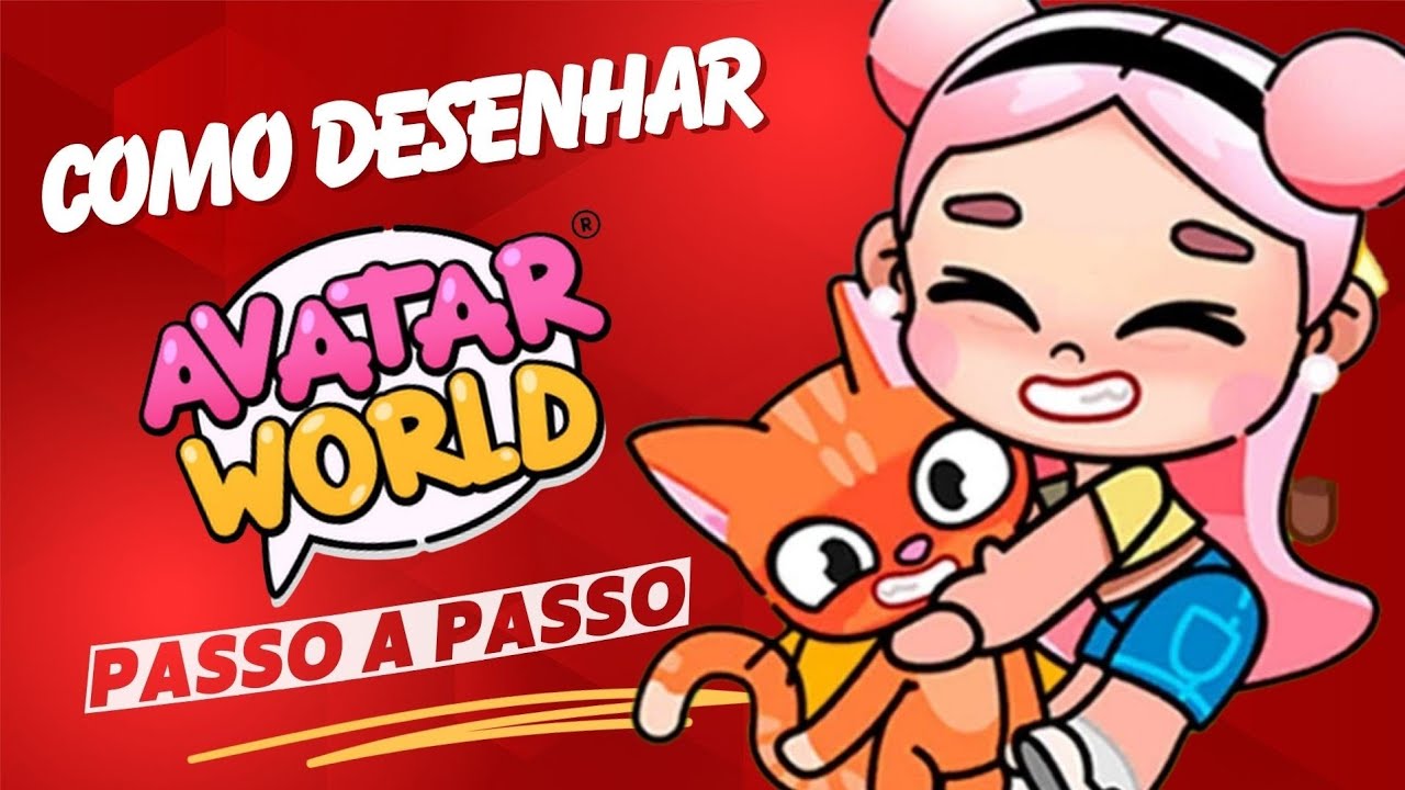 Como Desenhar Personagens do AVATAR WORLD (Super Fácil!) 🎨✨