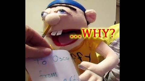 JEFFY Puppet UNBOXING| Birthday Present SURPRISE SML SuperMarioLogan Puppets Party| OskieWhiskie