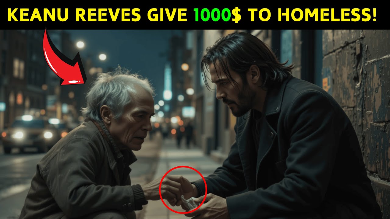 Keanu Reeves Giving Keanu Reeves Caught Giving Away Thousands to a Homeless Man – The ...
