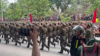 Toàn cảnh tổng duyệt diễu binh ngày 5 tháng 5 kỷ niệm 70 năm chiến thắng Điện Biên Phủ