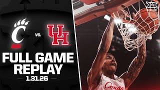 Cincinnati vs. Houston Full Game Replay (1.31.26) | 2025-26 Big 12 Men's Basketball screenshot 5