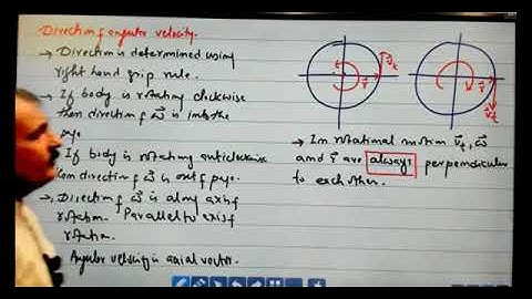 Angular velocity and non uniform angular velocity by spsc Sindh academy umerkot Leactures physics