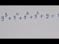 9^5 9^4 9^3 9^2 9= ?