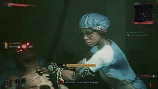 Cyberpunk 2077 - Gig: Hippocratic Oath: Kill Gangoons & Persuade Lucy to Leave ( Use Blood) XSX 1.5 screenshot 4
