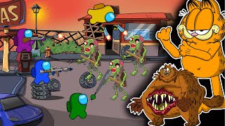 Among Us vs SCP-3166 Garfield, Zomboss - 어몽어스 좀비 애니메이션 - Among us Zombie Animation Among Us vs SCP-3166 Garfield, Zomboss - 어몽어스 좀비 애니메이션 - Among us Zombie Animation