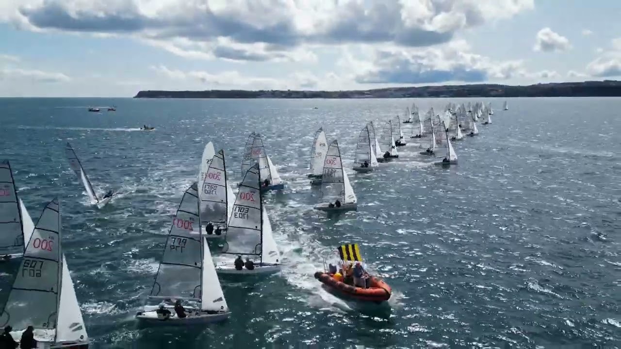 ⁣Noble Marine RS200 Nationals Day 4 - Race 7 Gate Start (by Harry Bowerman)