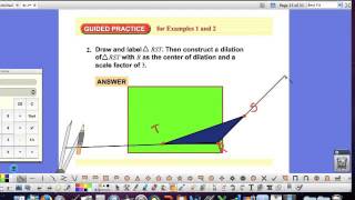 Geometry 9 7 Dilations