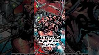 WOLVERINE VE BEAST'İN BENZERLİĞİ - #marvel #mcu #shorts #türkçe #wolverine #beast #stanlee