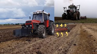 Zetor 16145 Kverneland Bb 100 5 Skib. Before & After Restoration. Orka Orba Plowing Labour.
