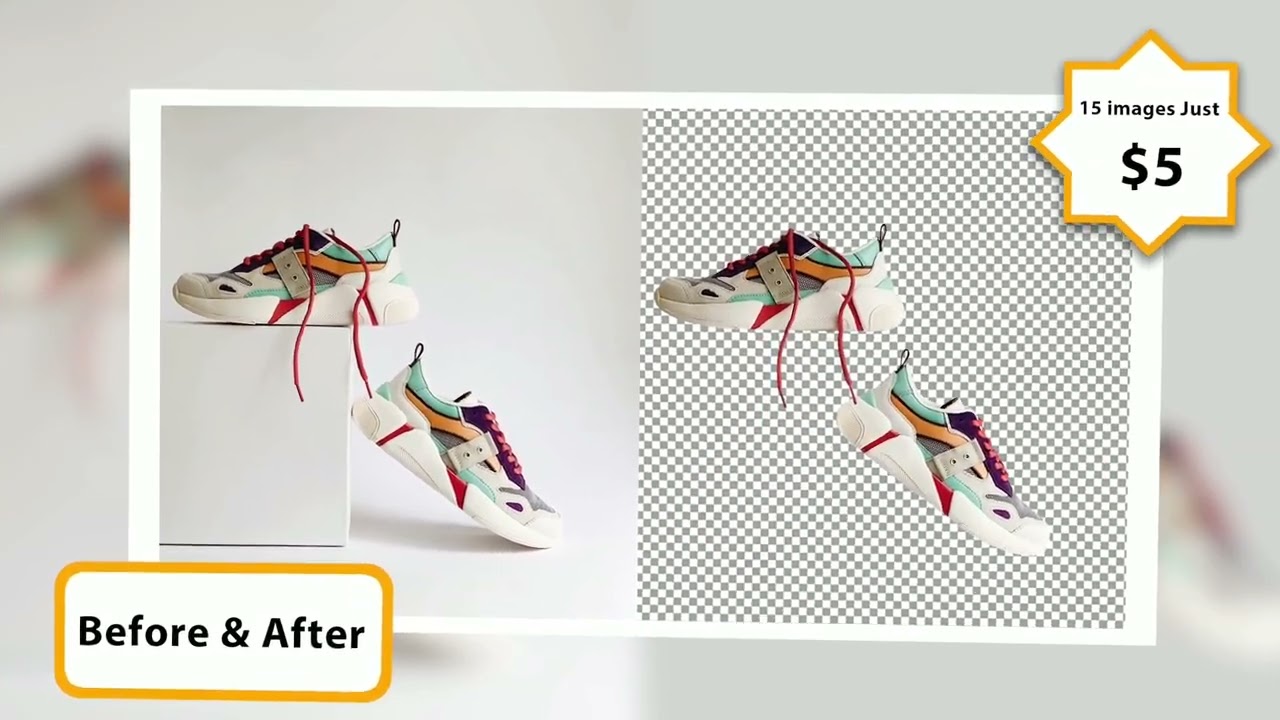 Fiverr gigs video | Professional background removal for any image 