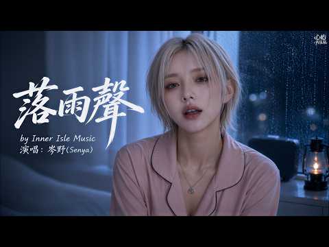 【岑野 Senya】《落雨聲》(粵語/現代情感)｜首支原創粵語歌，雨夜裡最溫柔的安眠聲｜心嶼音樂站 Official Music Video