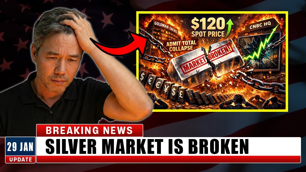 BREAKING: CNBC & Goldman Admit SILVER MARKET IS "BROKEN" – $120 Price Proves Total Collapse