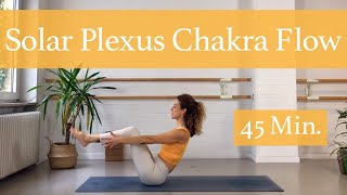 Solar Plexus Chakra Yoga Flow | 45 Min Yoga for Strength & Empowerment screenshot 5
