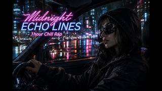 [1Hour Chill Rap] Midnight Echo Lines 夜のドライブでテンションアガる