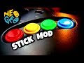 Neo Geo AES Arcade Stick Mod