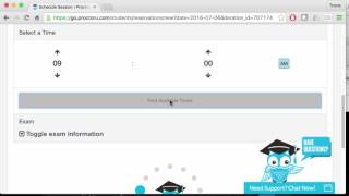 Signup for Proctor U