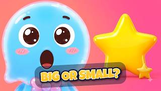 Bubble Learns Big and Small Backpack Shapes 🎒⭐ | Kids Cartoon screenshot 5