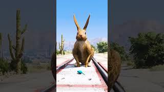 GTA 5 Mod Story: The Ultimate Animal Ambulance Emergency! (Epic Train Track Rescue)