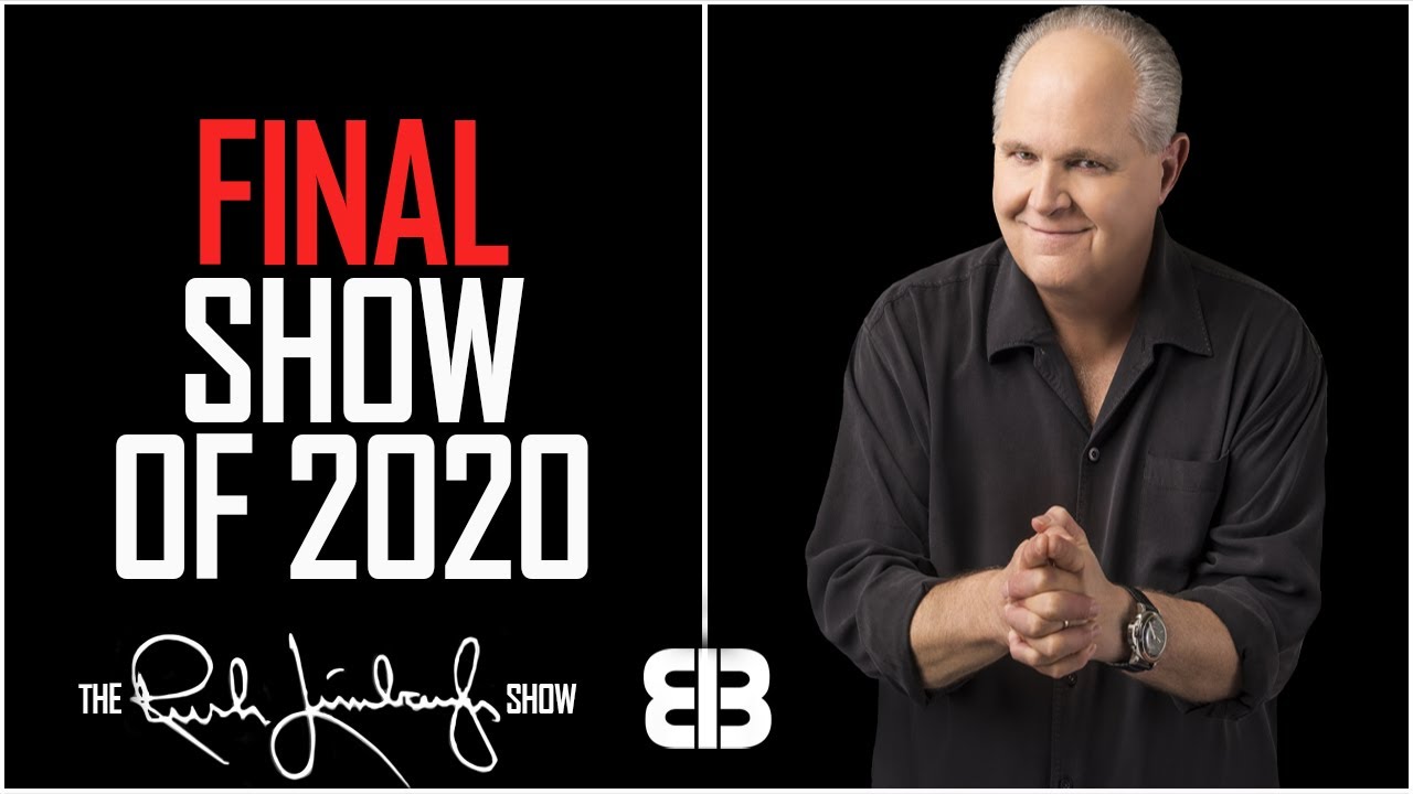 What Rush Limbaugh Said In Final Show Of The Year