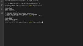 AI50 project 0a Degrees - earlpanda screenshot 3