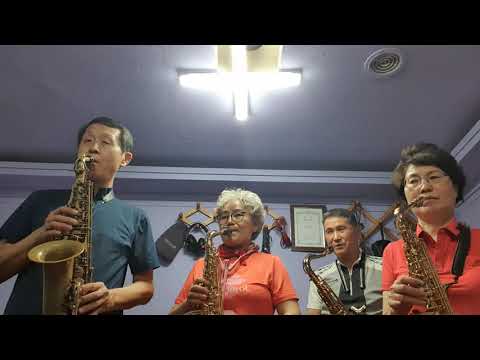 색소폰 알토와 테너새찬송가7장  성부성자 성령