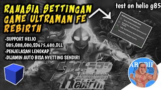 DIJAMIN LANCAR❗ CARA SETTING GAME ULTRAMAN FIGHTING EVOLUTION REBIRTH AETHERSX2 screenshot 5