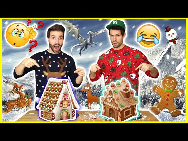 Challenge Decoration De Maisons En Pain D Epices Avec Isaac Youtube