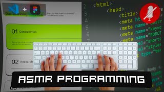 ASMR Programming - Positivus #4 - No Talking - HTML | CSS screenshot 5