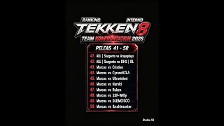 RANKING INTERNO TEKKEN 8 KONFRONTATION FASE 3