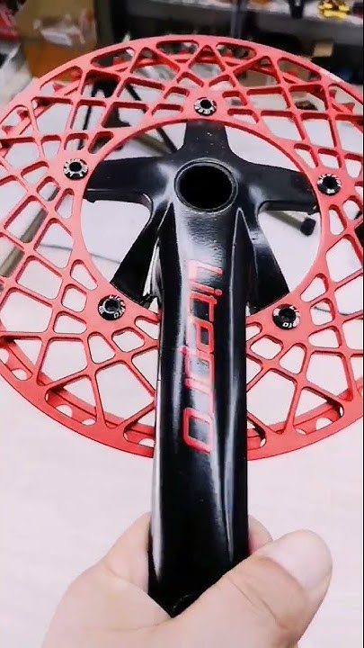 HollowTech II crankset 24mm spindle red black Web chainring 53T 56T 58T ...