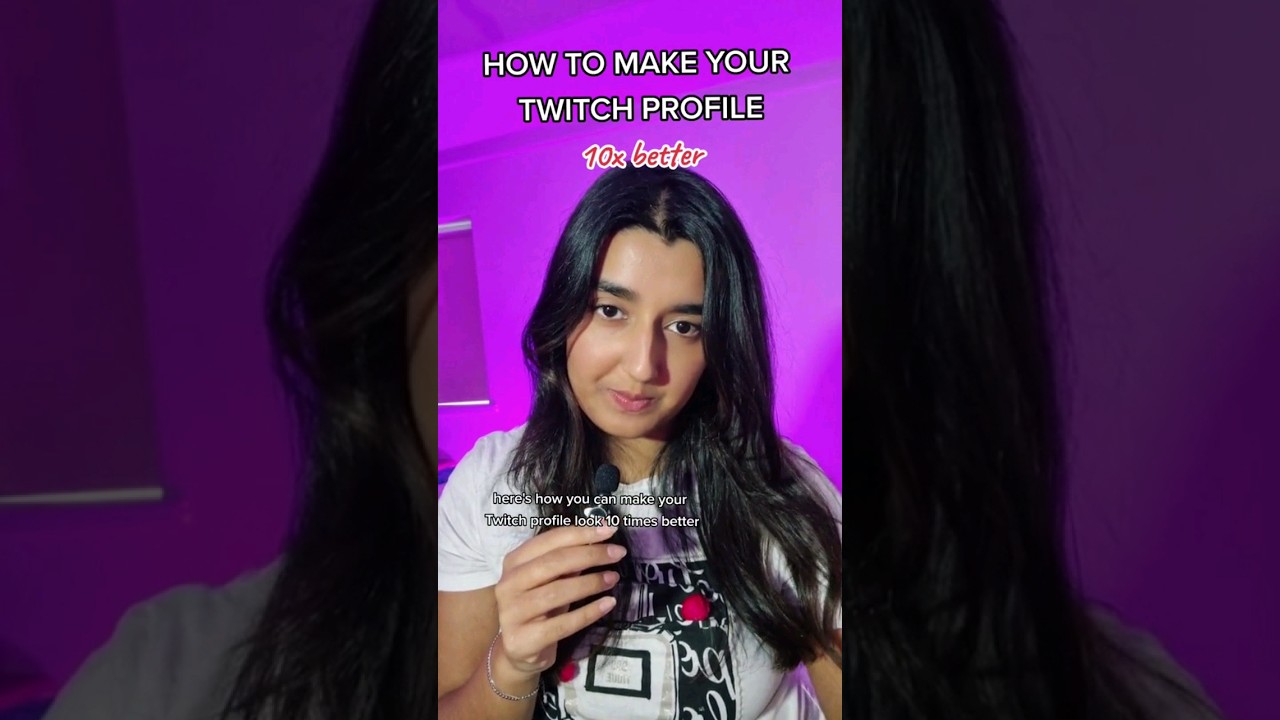 Improve your Twitch Profile 
