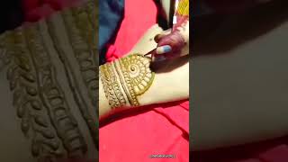 Unique bracelet mehndi design part-2 #mehndi #ytshort #viralreels #shortvideo #youtubeshorts #vlog