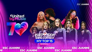 Eurovision 2026 My Top 15 Semifinal 1