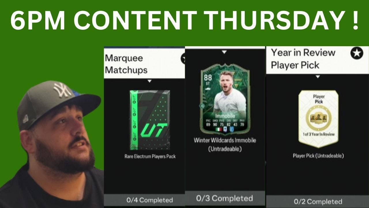 FC24 IMMOBILE YEAR IN REVIEW PICK IS BACK MARQUEE MATCHUPS AND PACKS! 