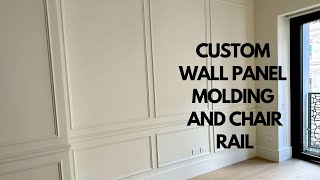 Detailed NYC Panel Molding and Chair Rail Carpentry Information