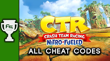 Crash Team Racing Nitro Fueled - All Cheat Codes - Secret Characters, Invisible, Infinite Masks etc.
