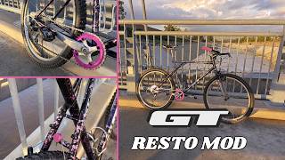 GT Resto Mod: Hard Tail MTB Race Bike