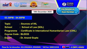 Sources of IHL