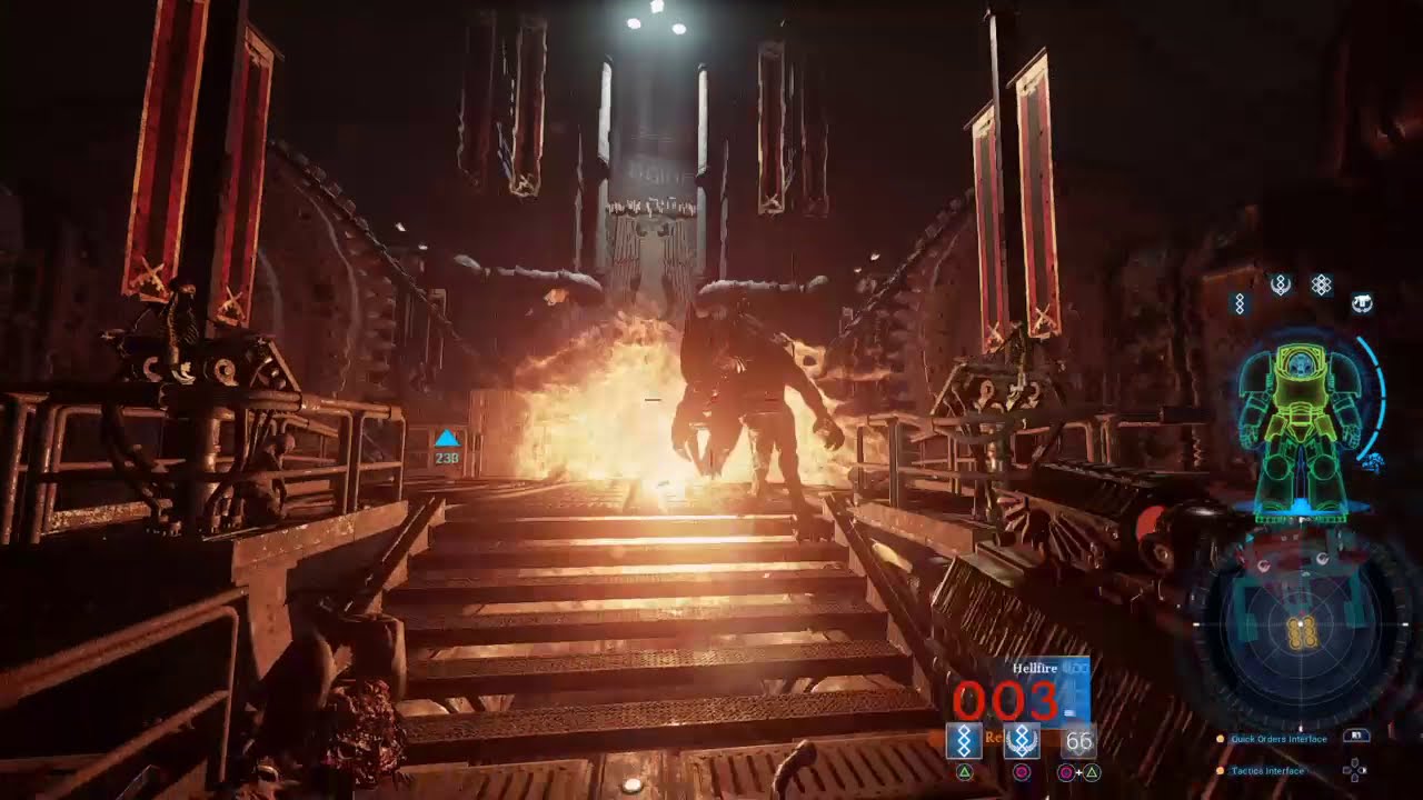 PS4 Space Hulk: Deathwing Chapter 2: tutorial and relic location.