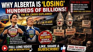 Why Alberta is 'Losing' Hundreds of Billions? The Oil Crisis Explained #podcasterpolitics