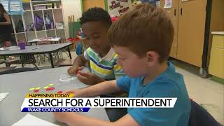Wake County School Board begins recruiting process for new superintendent