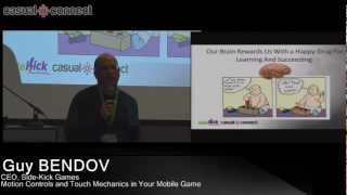 Motion Controls and Touch Mechanics in Your Mobile Game | Guy BENDOV screenshot 3