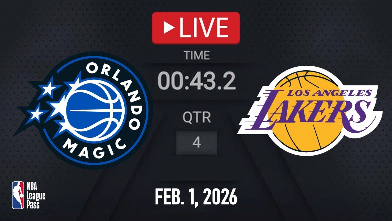 NBA LIVE! Los Angeles Lakers vs Orlando Magic | Feb. 1, 2026 | Magic vs Lakers NBA LIVE 2K26