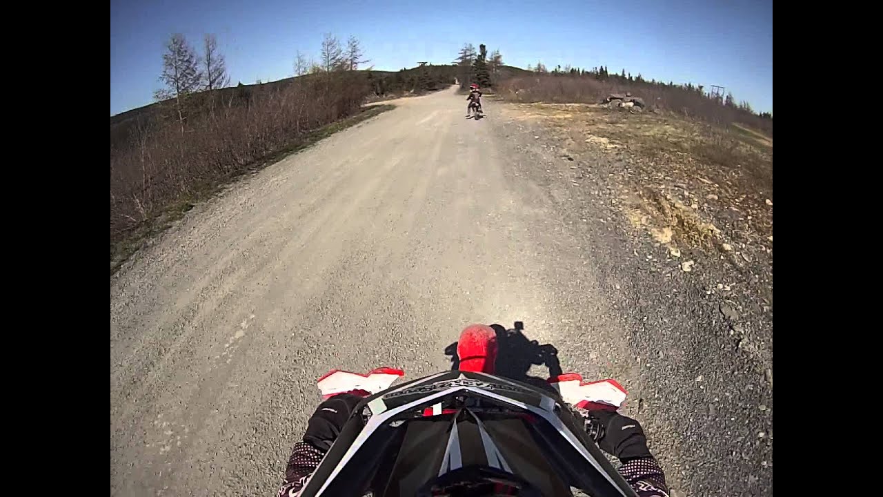 Dirt bike wheelie fail YouTube