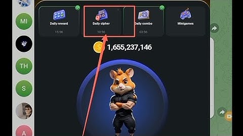 HAMSTER KOMBAT 🐹➡️Today