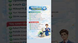 Memur Olma Yaş Sınırı 2026