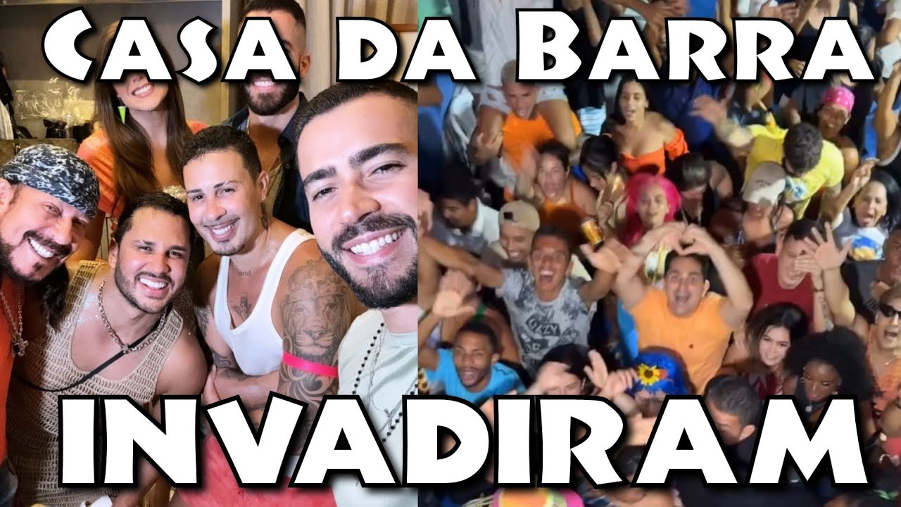 CARLINHOS MAIA POLULACAO INVADIRAM A CASA DA BARRA PARA CURTIR O SHOW DE BELL MARQUES👏👏