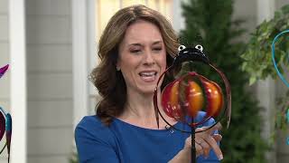 Plow & Hearth Midi Animal Wind Spinner on QVC