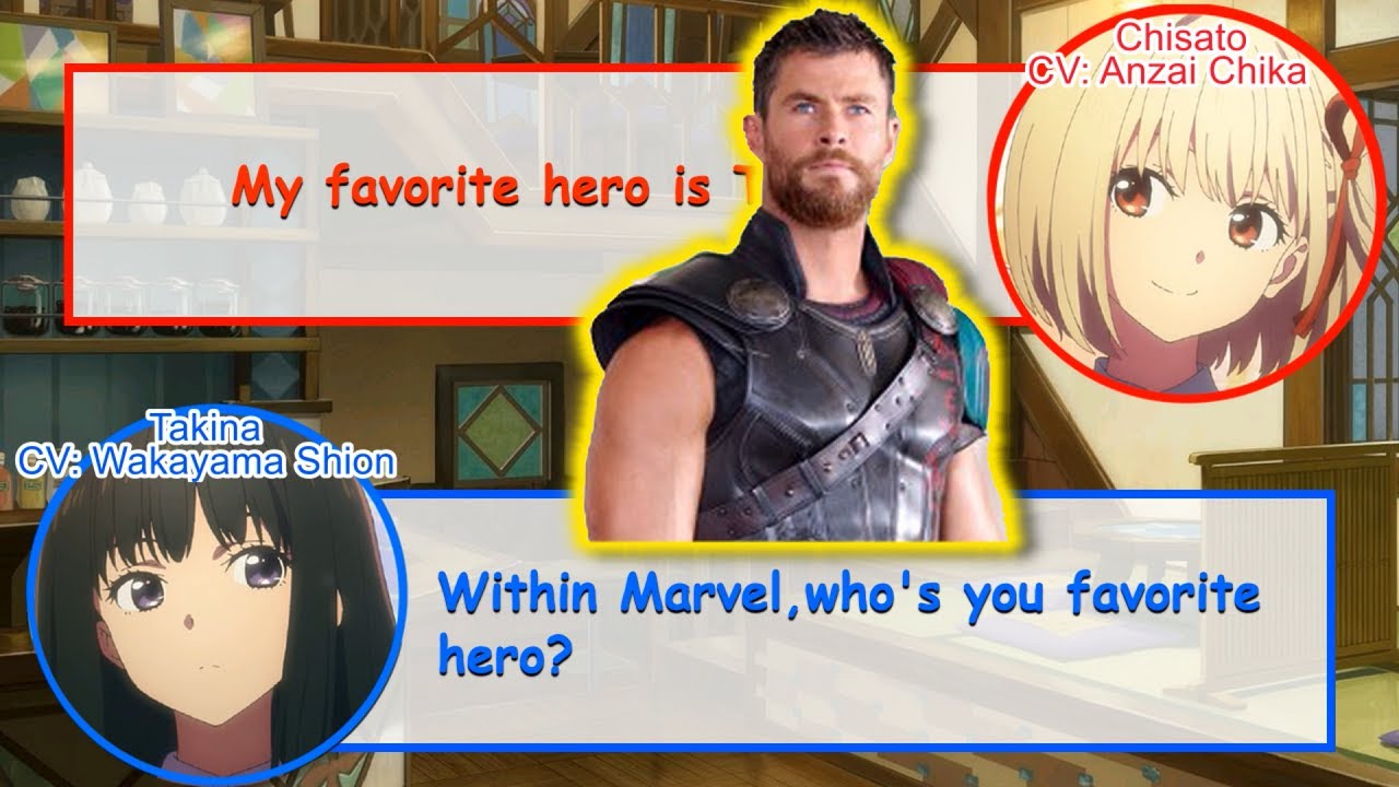 [Eng Subs] Chika's favorite Marvel hero