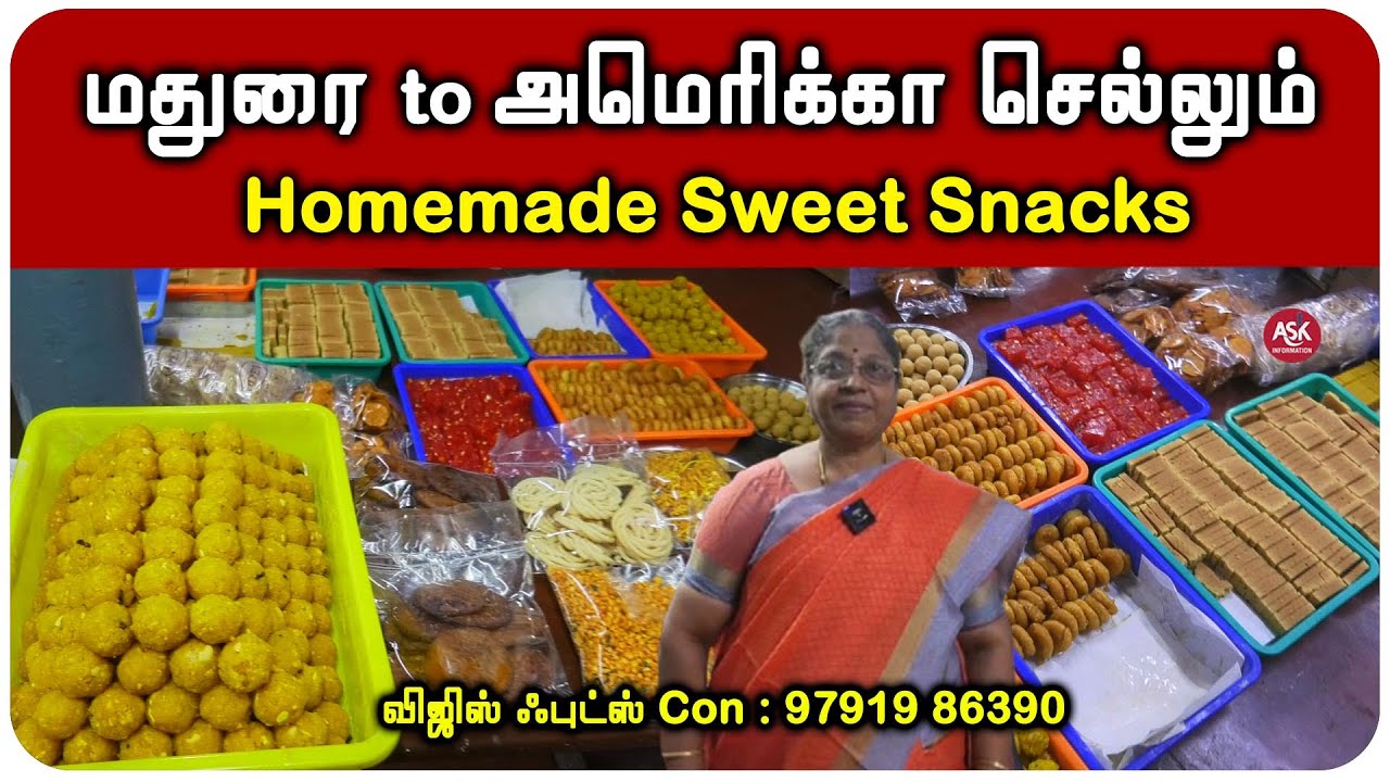 வீட்டில் தயாரிக்கப்படும் இனிப்பு மற்றும் கார வகைகள் | homemade sweet snacks | Diwali sweet Recipes